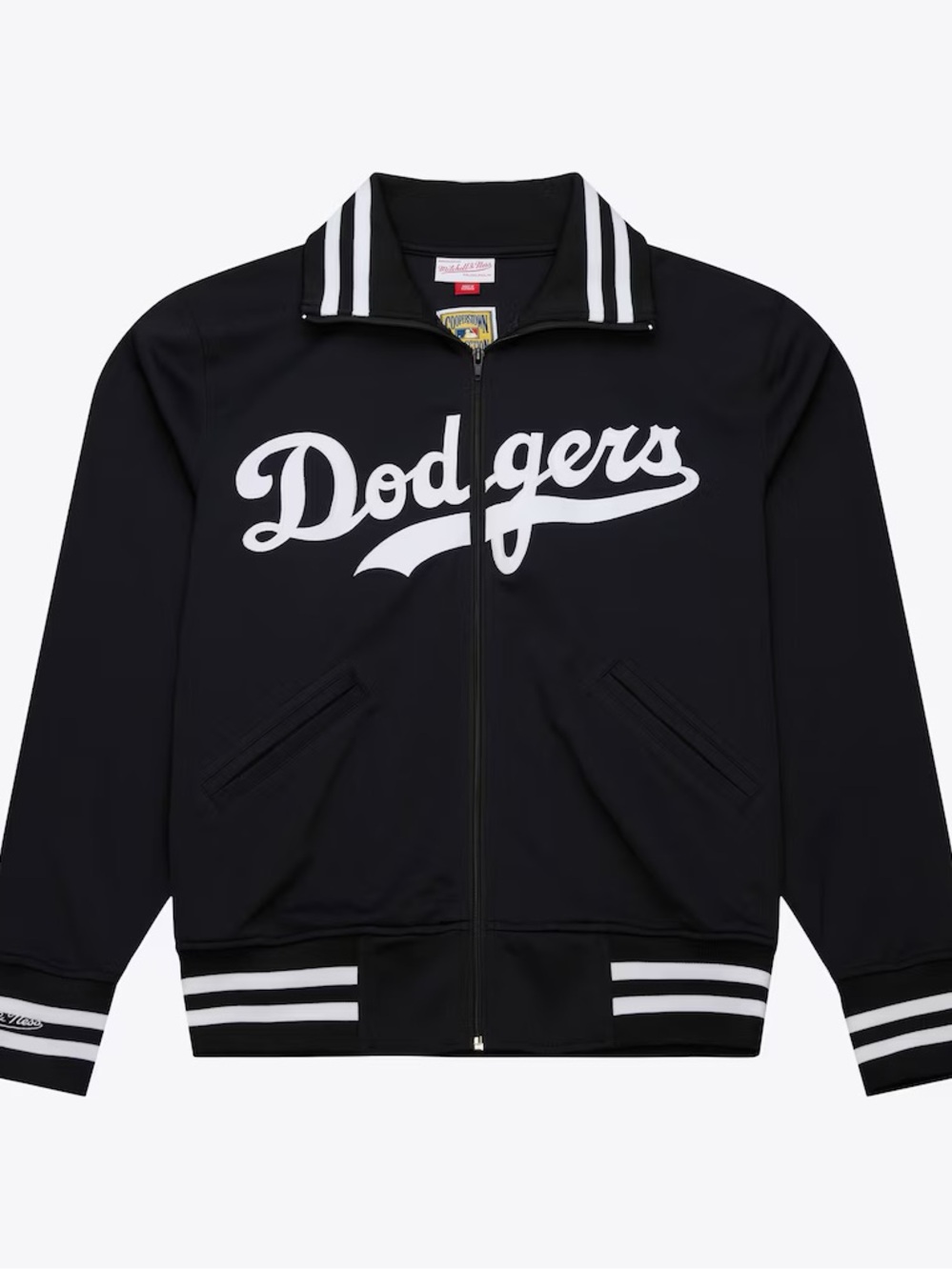 Mitchell & Ness Los Angeles Dodgers Batting Practice Jacket  LA Black MEDIUM NEW